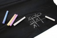 Magnettafel Kreidetafel - Tafelfolie magnetisch selbstklebend 75x100cm +2 Kreide